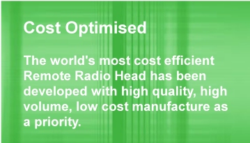 Cost efficient 2x2 LTE RRH 