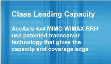 High capacity and coverage WiMAX